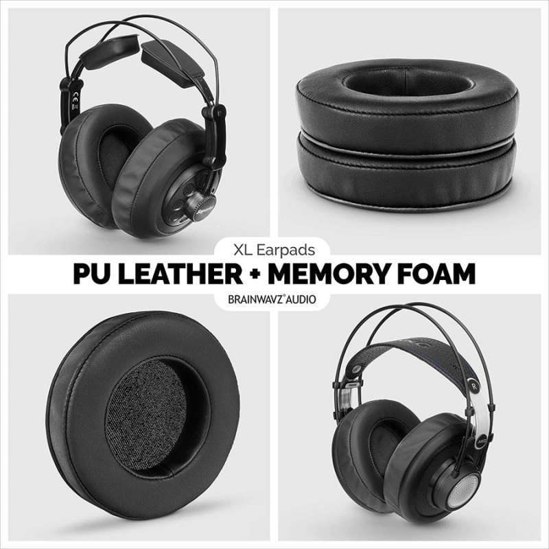 Brainwavz Leather Headphone Pads Ear Cushions Brainwavz Memory