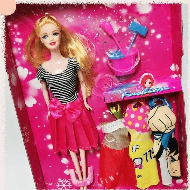 Jual Boneka Barby set baju plus cleaning 69 067 di Seller