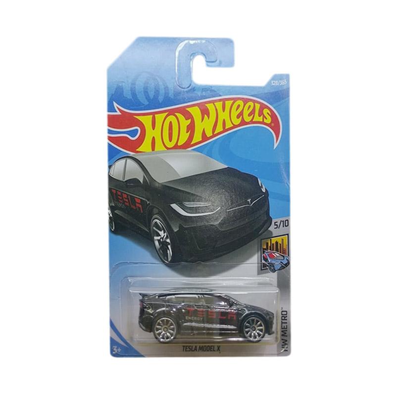 Jual Hot Wheels Tesla Model X 2018 Die Cast Hitam Online Februari 2021 Blibli