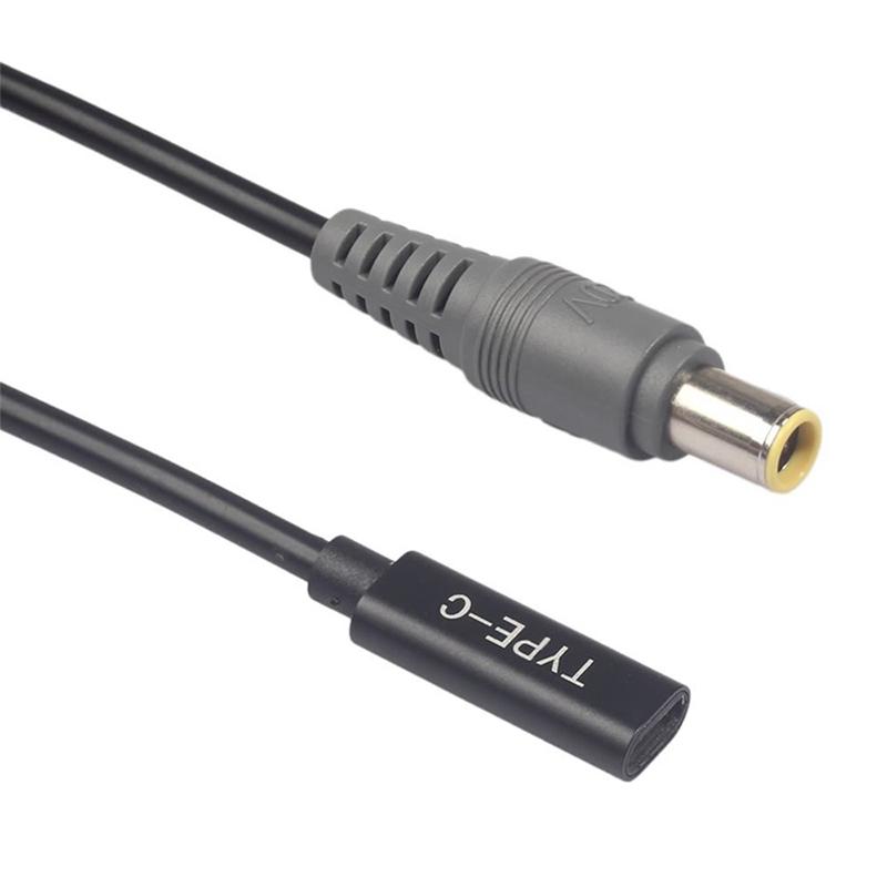 Jual Eds Usb Type C Female To Dc 7 9 X 5 5 Mm Male Plug Connector Usb C Power Adapter Converter Laptop Charging Cable Cord For Lenovo Online September 2020 Blibli Com