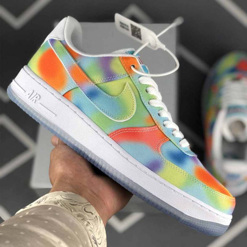 Jual Nike Air Force 1 Summer of Peace Sports Shoes MULTICOLOR 40