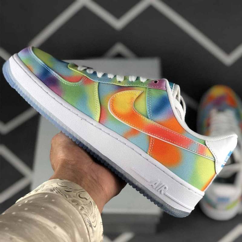 Jual Nike Air Force 1 Summer of Peace Sports Shoes MULTICOLOR 40