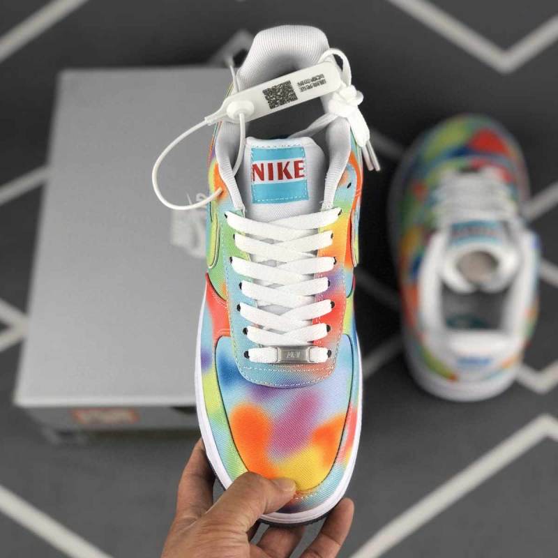 Jual Nike Air Force 1 Summer of Peace Sports Shoes MULTICOLOR 40