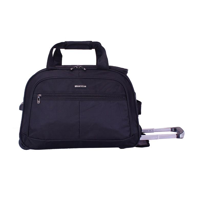 Navy club travel bag trolley store