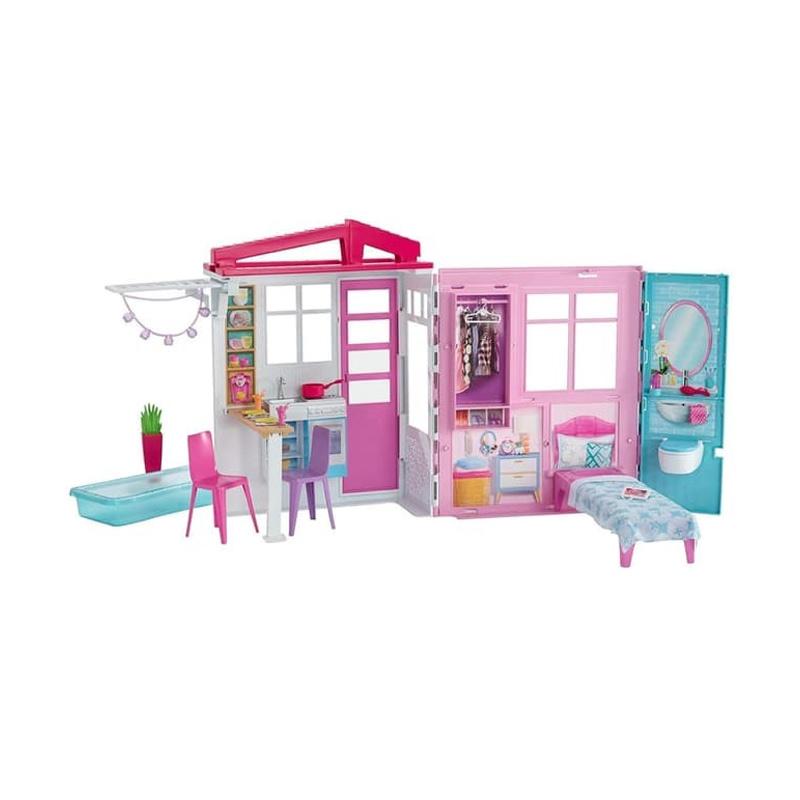 Jual Barbie Bf12 2 Story House Aksesoris Boneka Online November 2020 Blibli