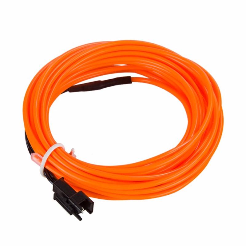 Jual Lampu El Wire Flexible Ccfl Neon Led Strip Garis 3 Meter 2 Konektor Online Februari 2021 Blibli