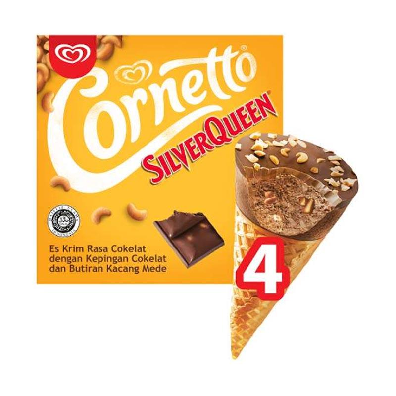 Jual Wall S Cornetto Multipack Silverqueen Ice Cream 1 Box Isi 4 Pcs 108 Ml Online Oktober 2020 Blibli Com