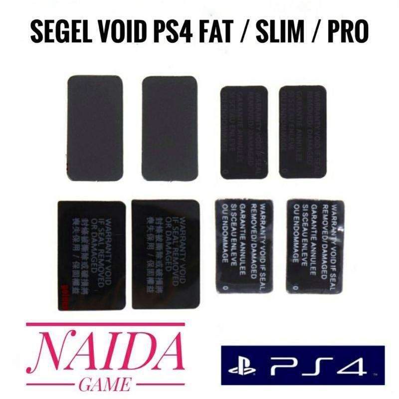 Promo Segel Void Ps4 Fat Slim Pro Sticker Void Mesin Ps4 Diskon 33 Di Seller Naida Game Mekarsari Kab. Bogor Blibli