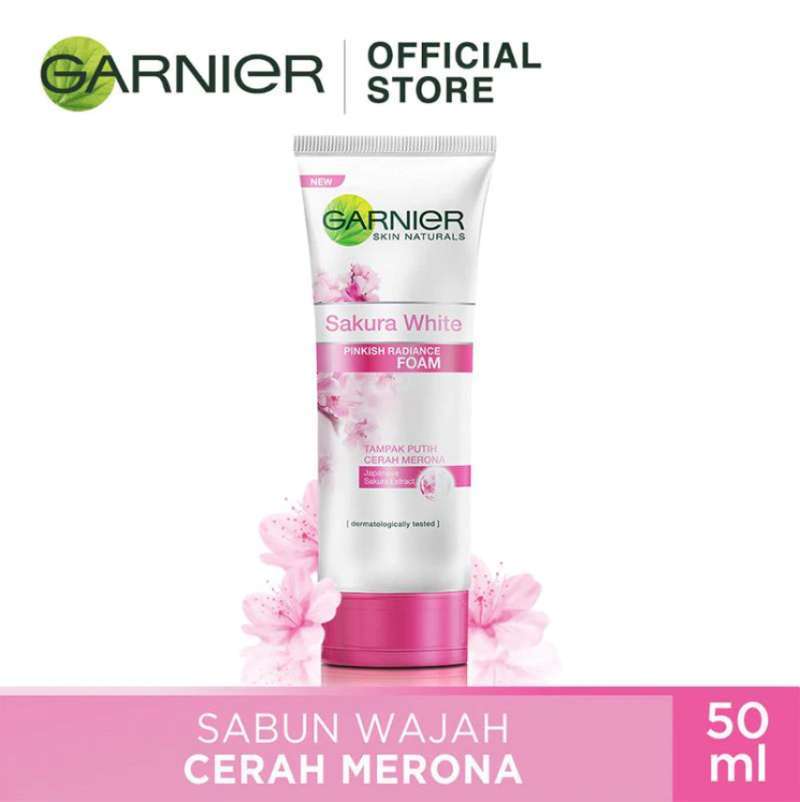 facial foam sakura white
