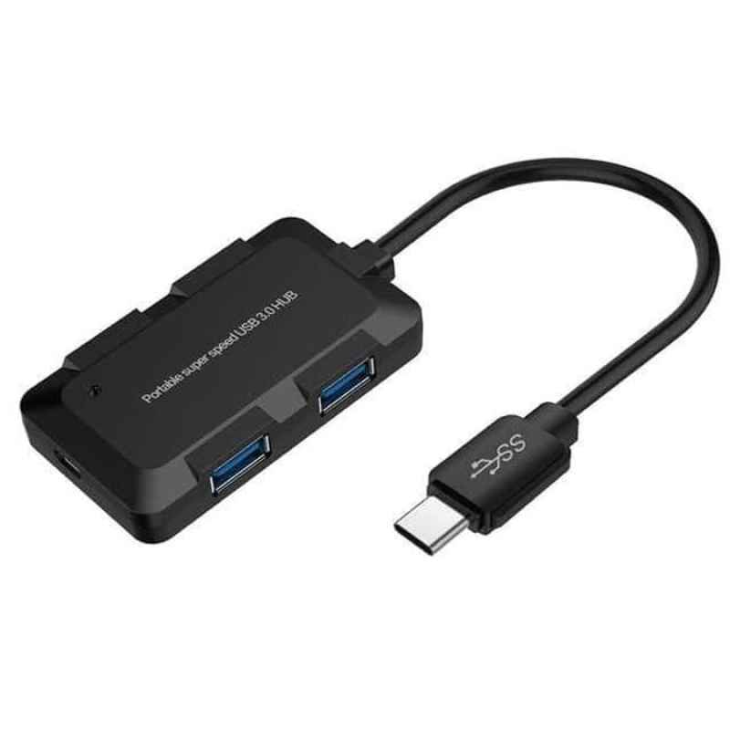 Jual Adaptor Usb Type C 3 1 To Usb Hub 3 0 3 Ports Charging Adaptor Online Oktober 2020 Blibli Com