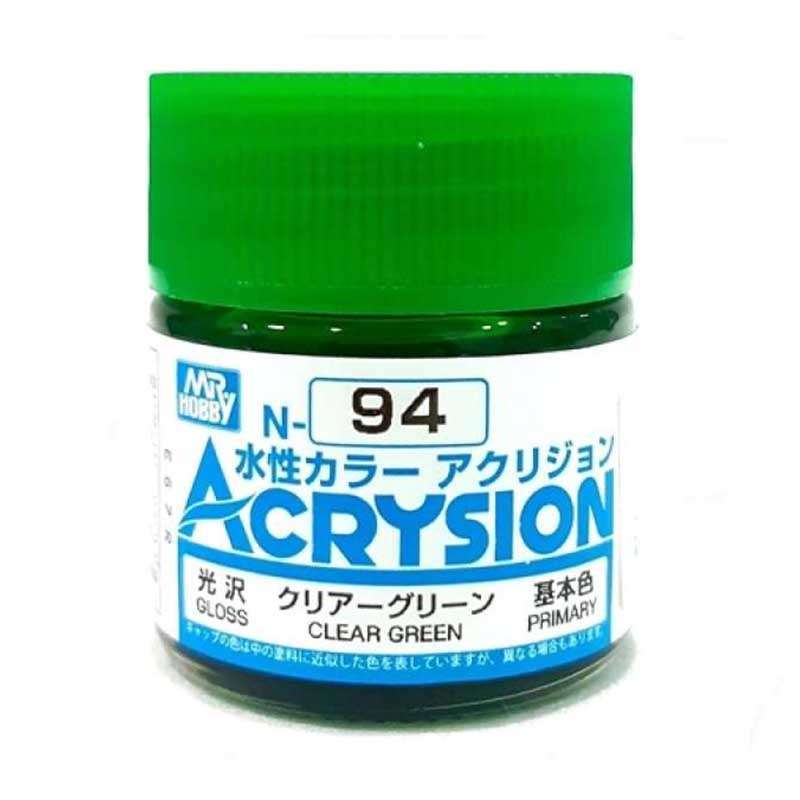 Jual Mr Hobby Acrysion N94 Clear Green 20 Cat Acrylic Gunpla Gundam Online Agustus 2020 Blibli Com