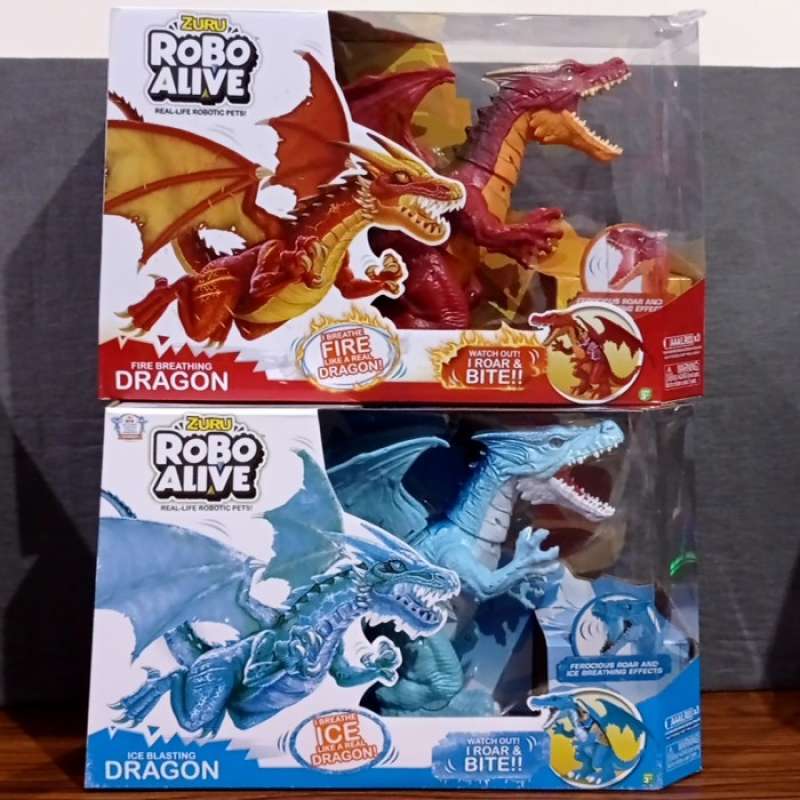Robo alive fire breathing dragon sales