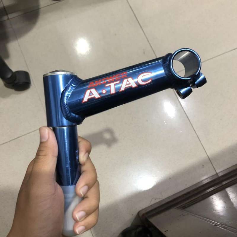 Jual STEM SEPEDA STANDAR 25.4 ANSWER ATAC NOS VINTAGE JADULAN di