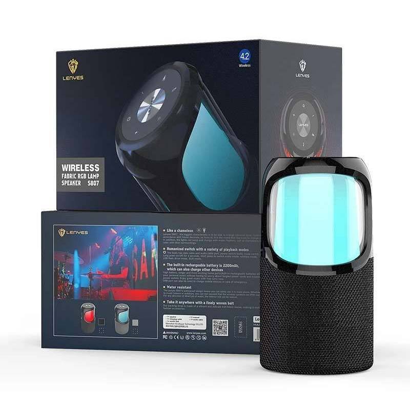 Jual Lenyes S807 Speaker Bluetooth Original Smart Led Rgb Waterproof Online Januari 2021 Blibli
