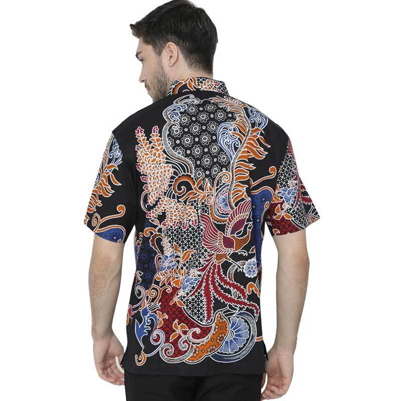 Jual Batik Agrapana Gora Regular Fit Kemeja Batik Lengan Pendek Pria Black Online Agustus 2020 Blibli Com