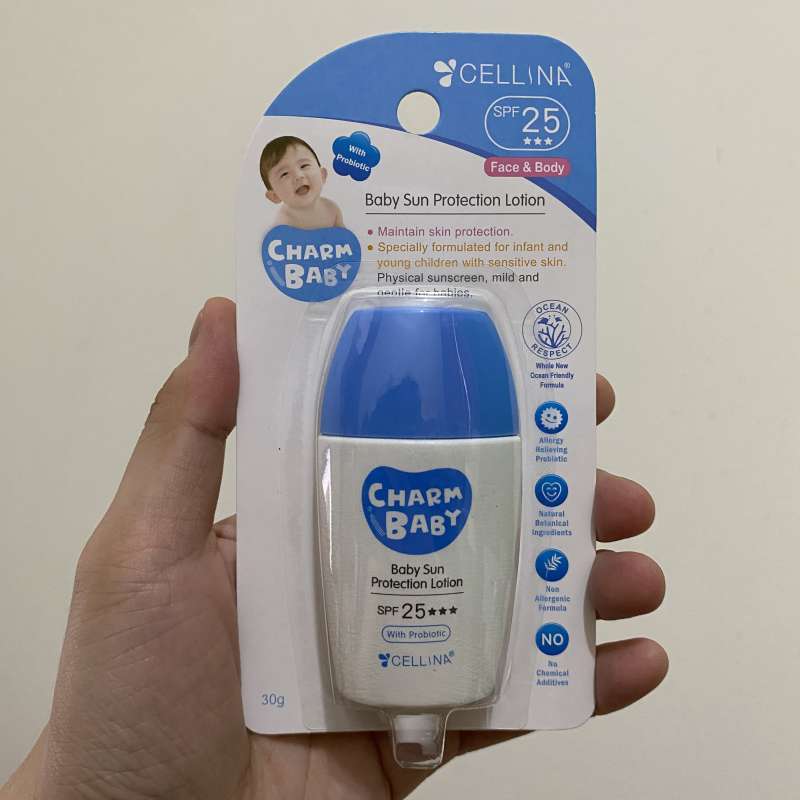 Promo IMPORT CELLINA CHARM BABY Baby Sun Protection Lotion SPF