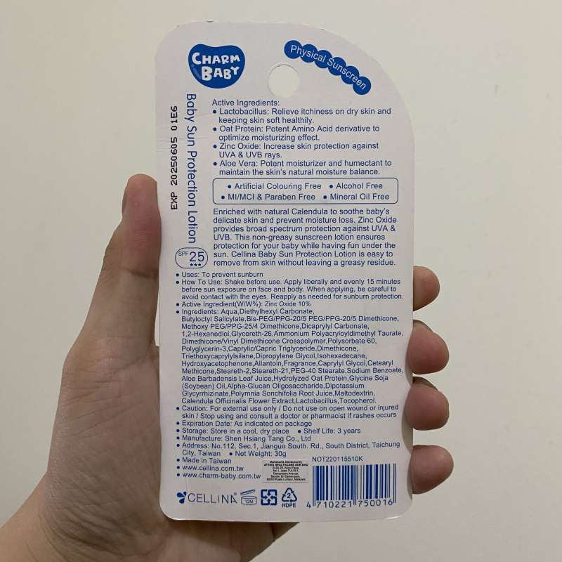 Baby sun care spf 25 sales