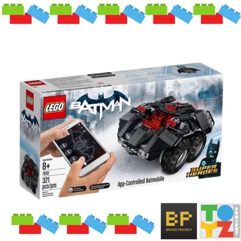HOT Toy Batman Lego App Controlled Batmobile Lego App