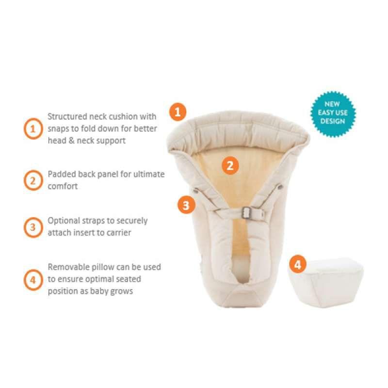 ergobaby original carrier with infant insert
