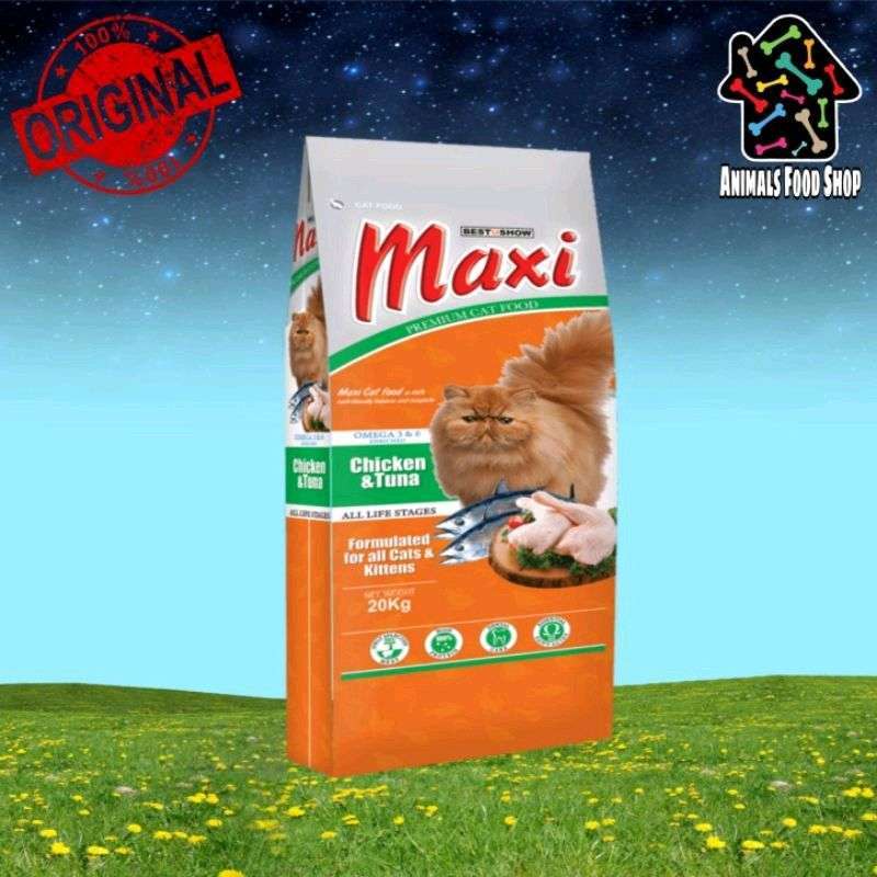 Maxi premium cat best sale food