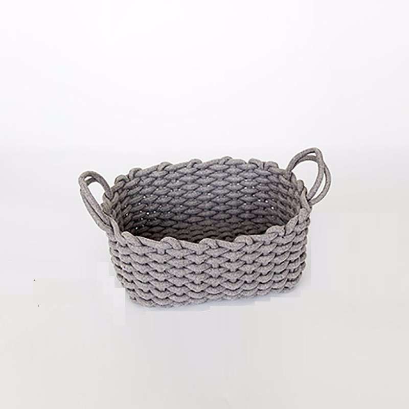 Jual Lans Linen Crotch Storage Baskets Handmade Clothes Laundry Basket Natural Fabric Baby Toys Desktop Small Organizer Box Large Online Oktober 2020 Blibli Com