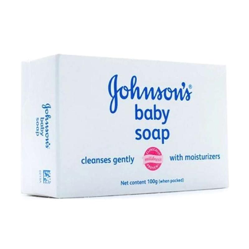 johnson baby soap white