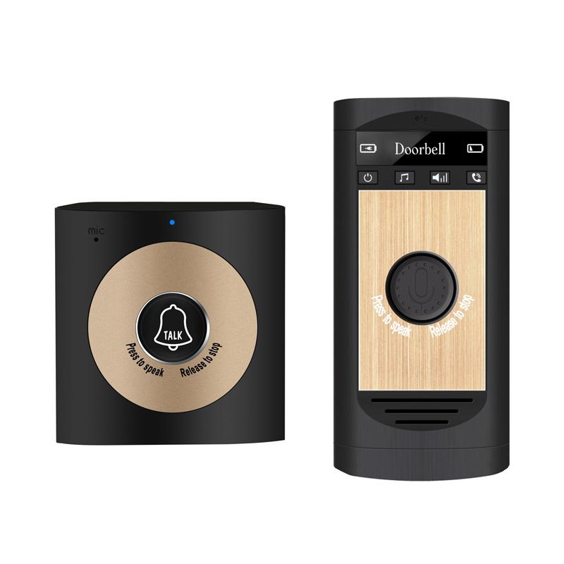 Jual Lans Wireless Voice Intercom Doorbells Two Way Talk Home Doorbell Intercom Kit Led Indoor Outdoor Interphone System Online September 2020 Blibli Com