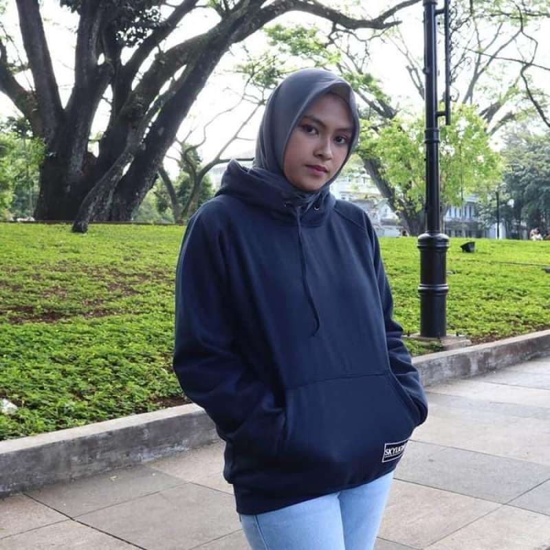Jual Jaket Sweater Hoodie Wanita Premium Distro Fleece Polos Navy Ligsn 02 Di Seller Kosasie Store Pejaten Barat Kota Jakarta Selatan Blibli