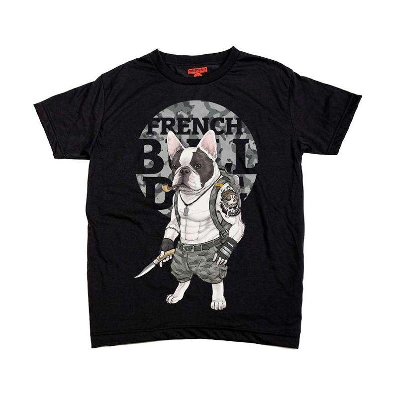 Jual Chapter One French Bulldog Unisex Men Woman Polycotton T Shirt Online November 2020 Blibli Com