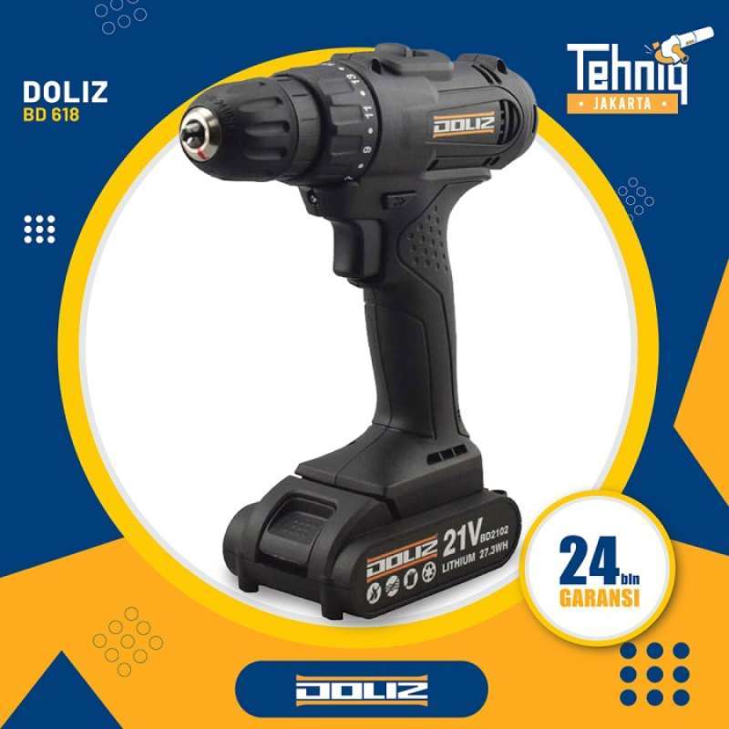 Promo Mesin Bor Cordless Drill Doliz Bd618 Diskon 8 Di Seller Berkahpart Cengkareng Timur Kota Jakarta Barat Blibli