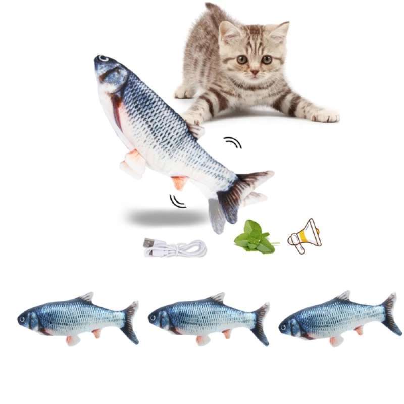 Jual Oem Electric Cat Toys Cat Kitty Funny Cat Chew Kicker For Cat Catfish Set Of 3 Online Januari 2021 Blibli