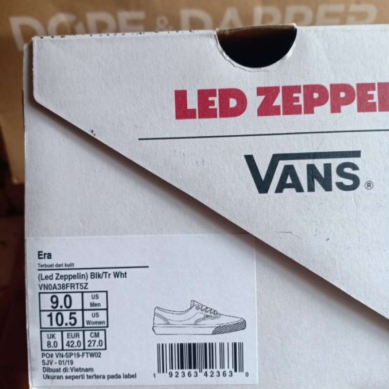 Harga vans x led zeppelin on sale