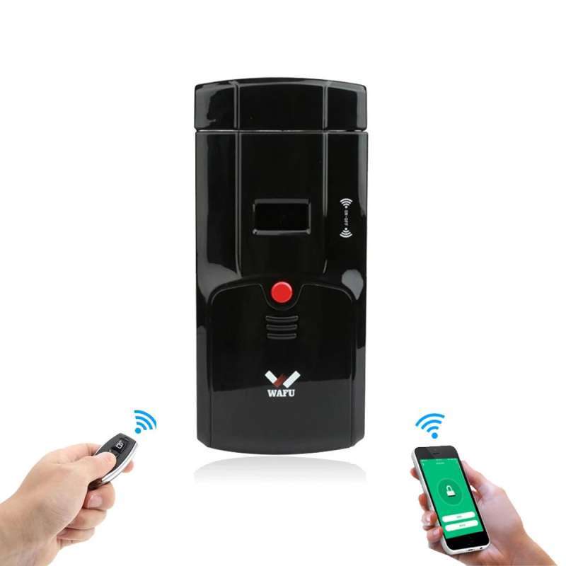 lans wafu wf 011w long distance wifi remote control lock tuya app door lock with dual system for wooden door glass door metal door
