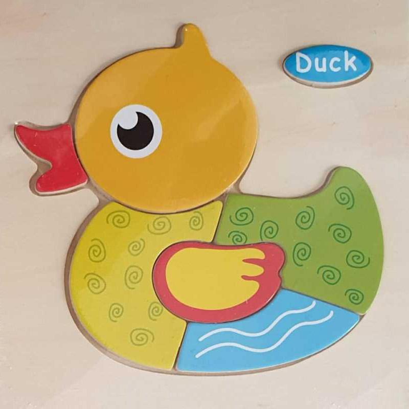 Jual Fina Fani Store Mainan Anak Puzzle Kayu Bebek Online September 2020 Blibli Com