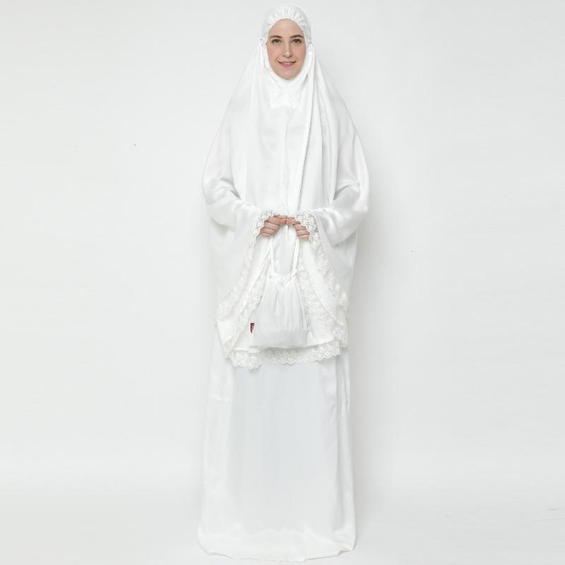 Jual Tatuis Hafla Selinal Tiara 414 Mukena Wanita Broken White Online April 2021 Blibli