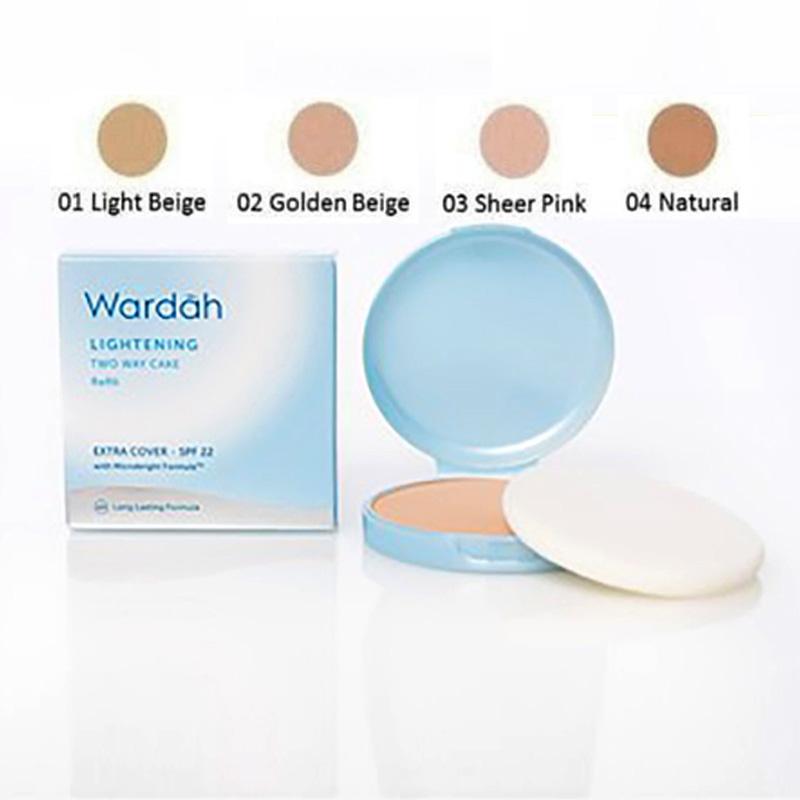 Jual Wardah Lightening Two Way Cake Powder Refill Online Oktober 2020 Blibli Com
