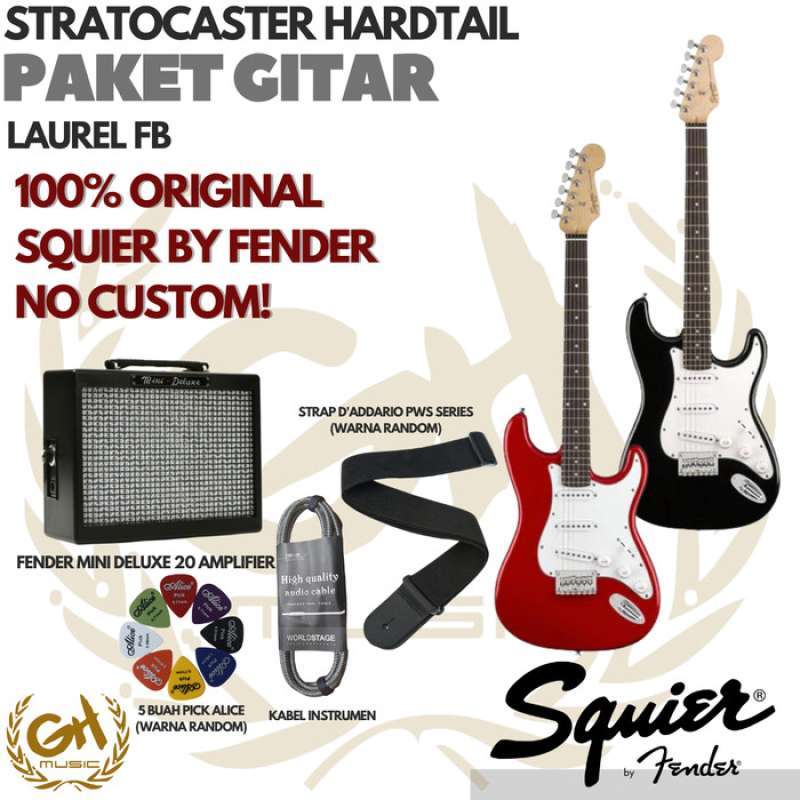 Jual Gitar Squier Stratocaster Original Murah Harga Diskon Maret