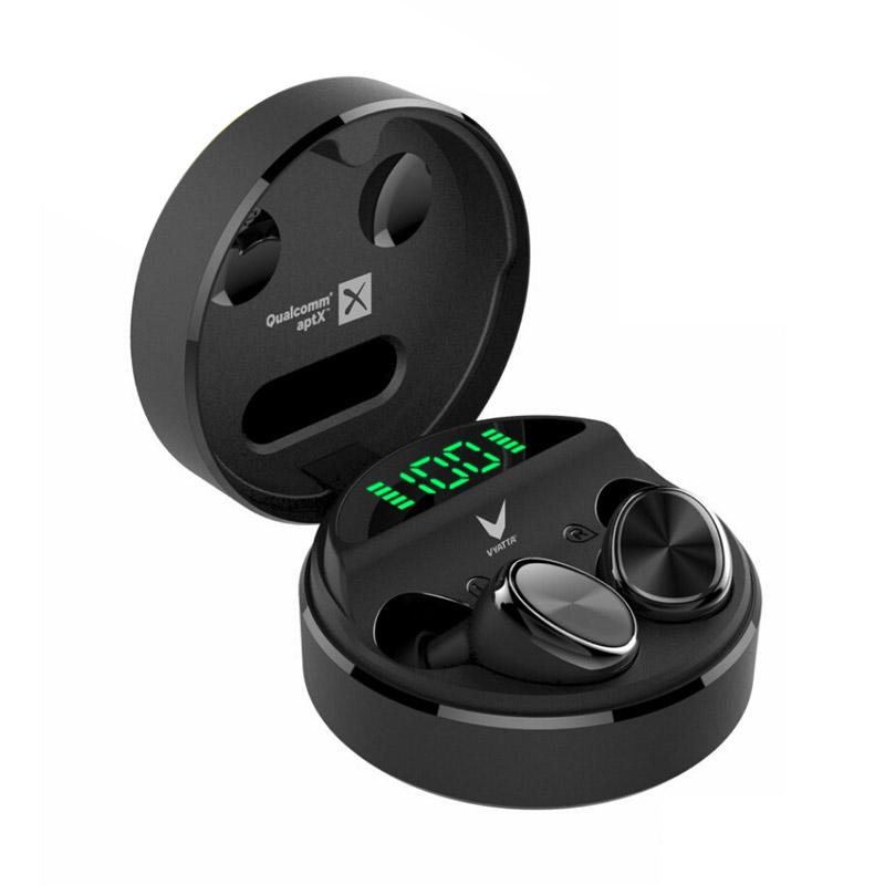 Jual Vyatta QCC Aptx Airboom Phantom TWS Earphone 14in1 Touch