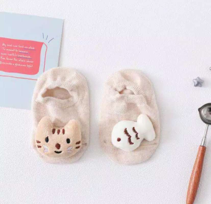 Jual Cyobabyshop Karakter 3d Prewalker Cat Fish Kaos Kaki Bayi Online Desember 2020 Blibli
