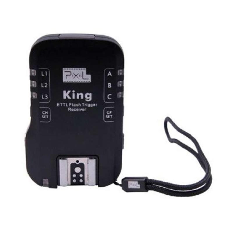 pixel king rx wireless flash trigger receiver for nikon canon