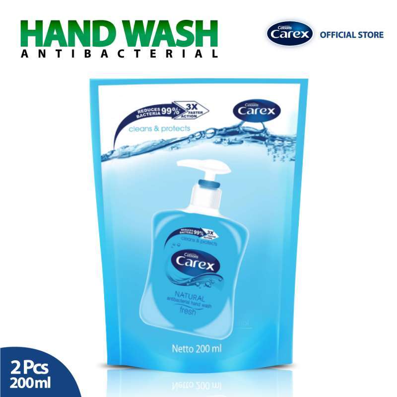 Jual Carex Fresh Doy Hand Wash 200 Ml Twin Pack Online Juli