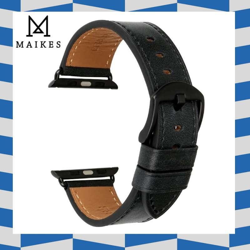 Maikes Leather Strap Apple Watch 42mm/44mm/45mm/49mm (Series 1,2,3,4,5,6,7  &SE)