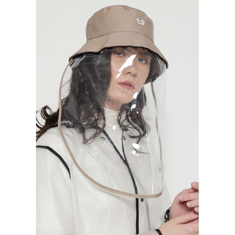 Topi Bucket Hat Face Shield 