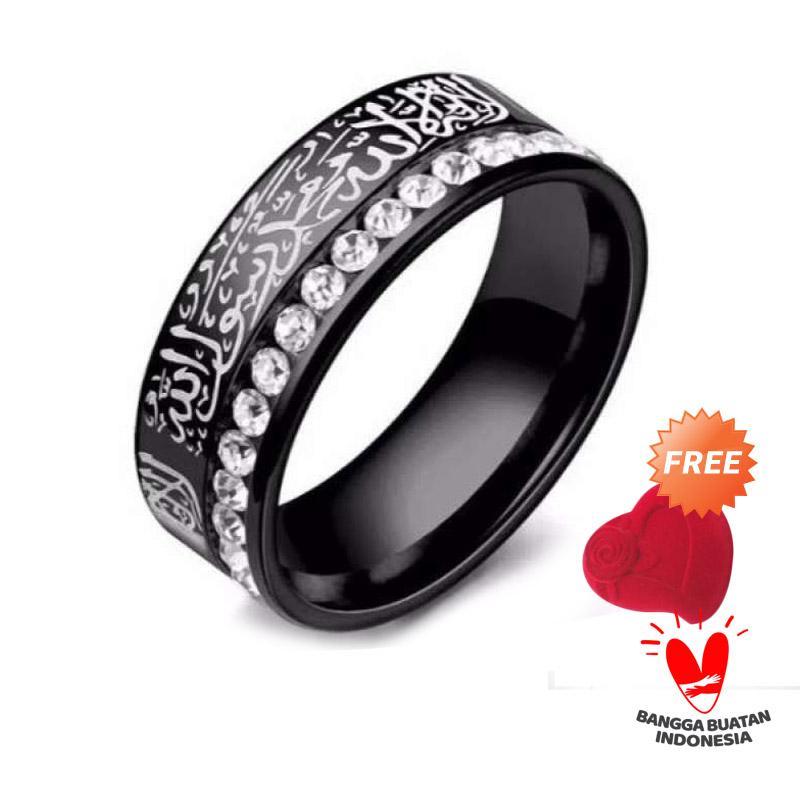 Jual Salamina Jewellery Mahar Nikah Lafadz Allah Tauhid Arab Cincin Hitam Uk 17 Online Februari 2021 Blibli Wall stiker lafadz allah masjid quotes arab sticker dekorasi islamic. salamina jewellery mahar nikah lafadz allah tauhid arab cincin hitam uk 17