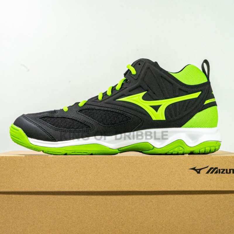 Sepatu volly mizuno black 2025