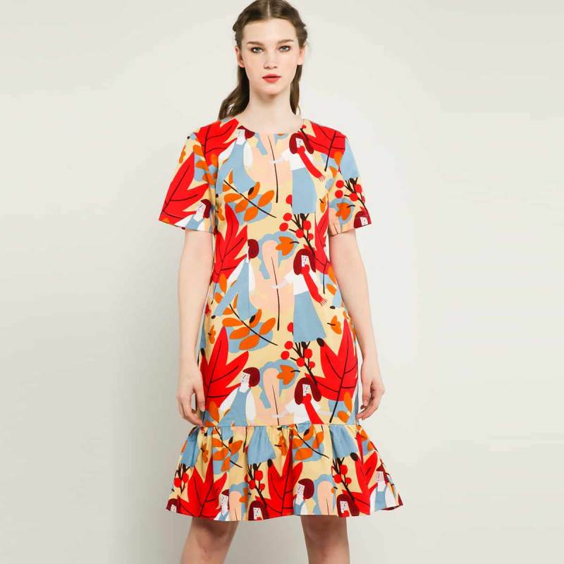 Promo Cotton Tree Kaya Dress BLI-36 