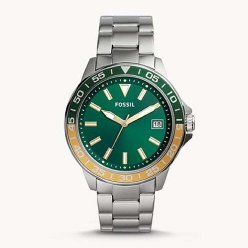 Jual Fossil Bannon Three-Hand Date 