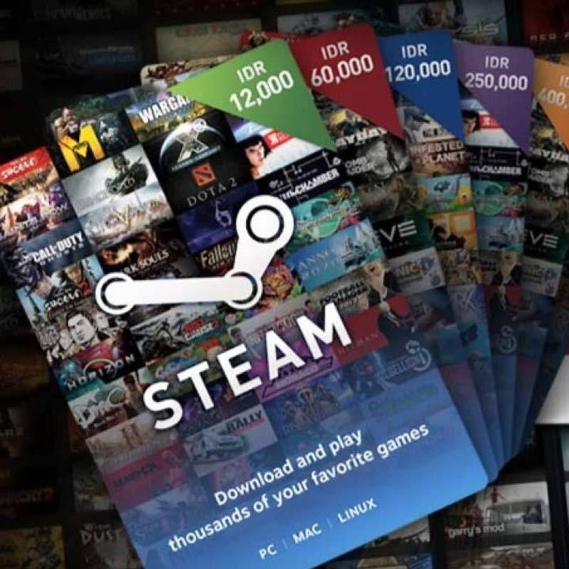 Jual Steam Wallet Code ID IDR No Adm Langsung Proses Resmi ...