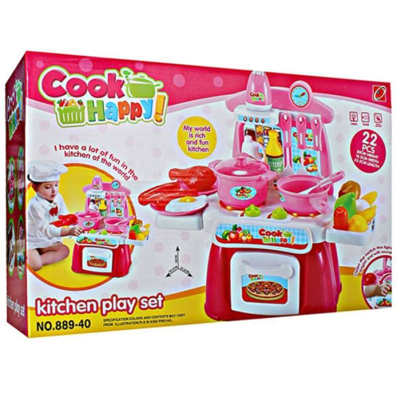Cook happy kitchen playset online