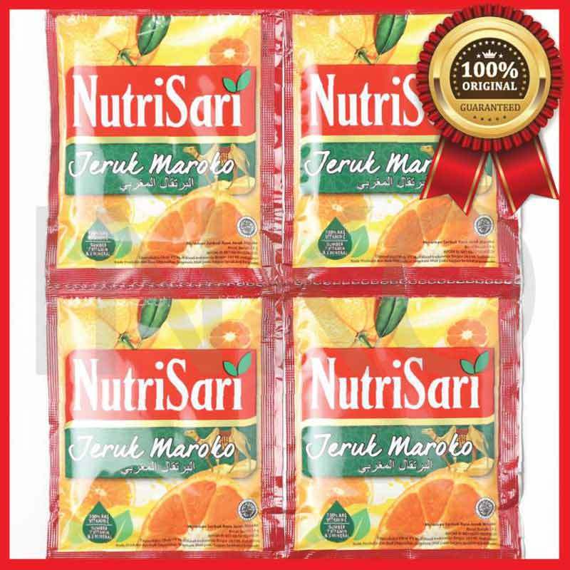 Jual Nutrisari Jeruk Maroko Tinggi Vitamin C Minuman Bubuk 10 Sachet Kemasan Renceng Online Oktober 2020 Blibli Com